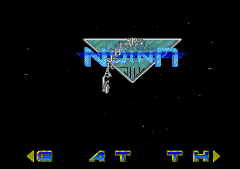 Traînées d’étoiles derrière le logo Big Sprite