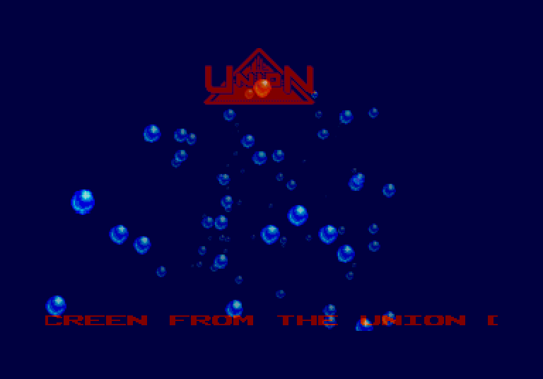 Sprites projetés dans l’écran Starballs