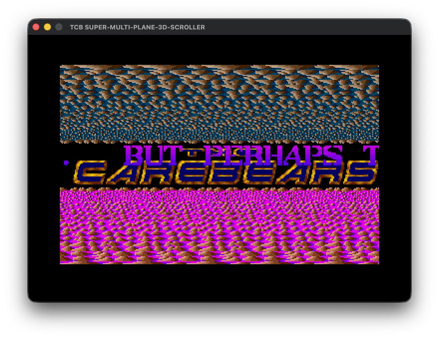 Capture de TCB Multi Plane 3D Scroller